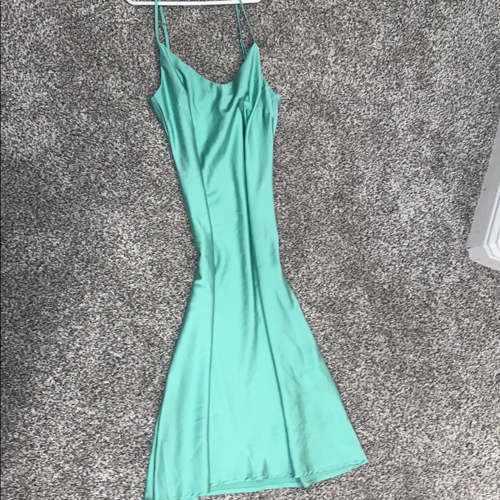 Silk slip dress